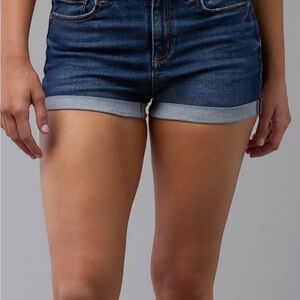 American Eagle Dark Blue Jean Shorts
